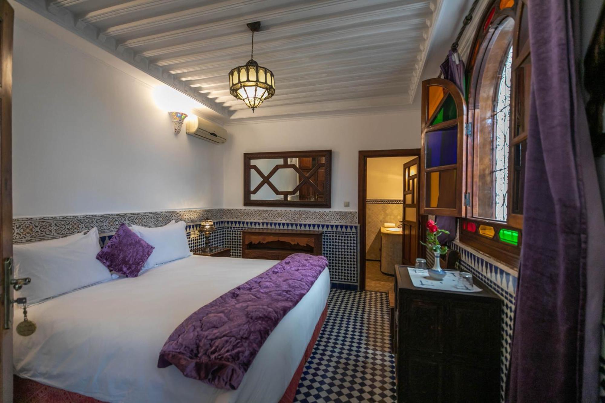 Riad La Perle De La Medina Fès Rom bilde