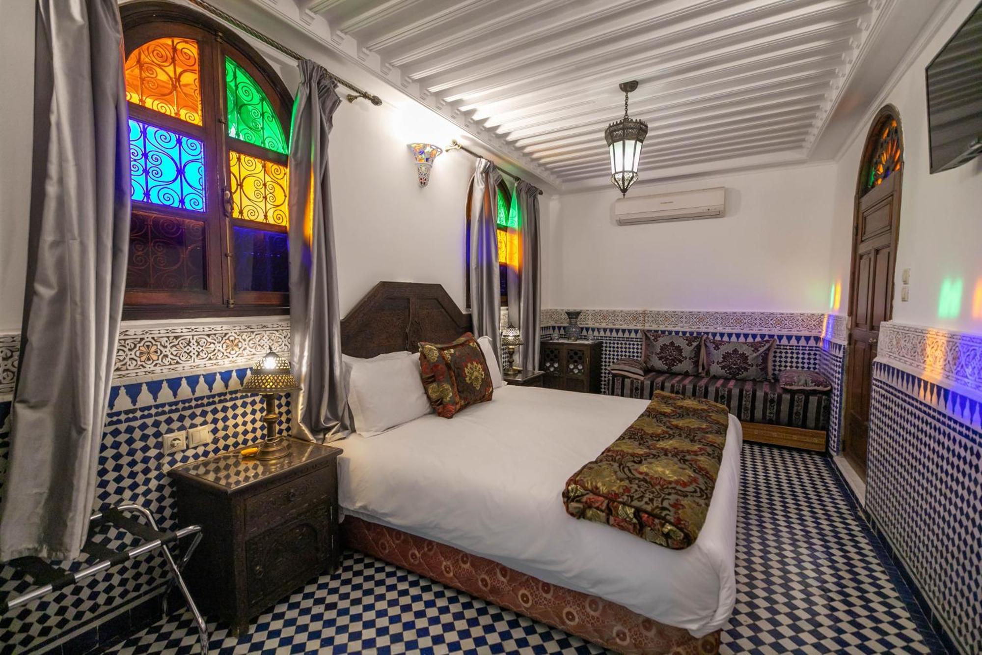 Riad La Perle De La Medina Fès Rom bilde