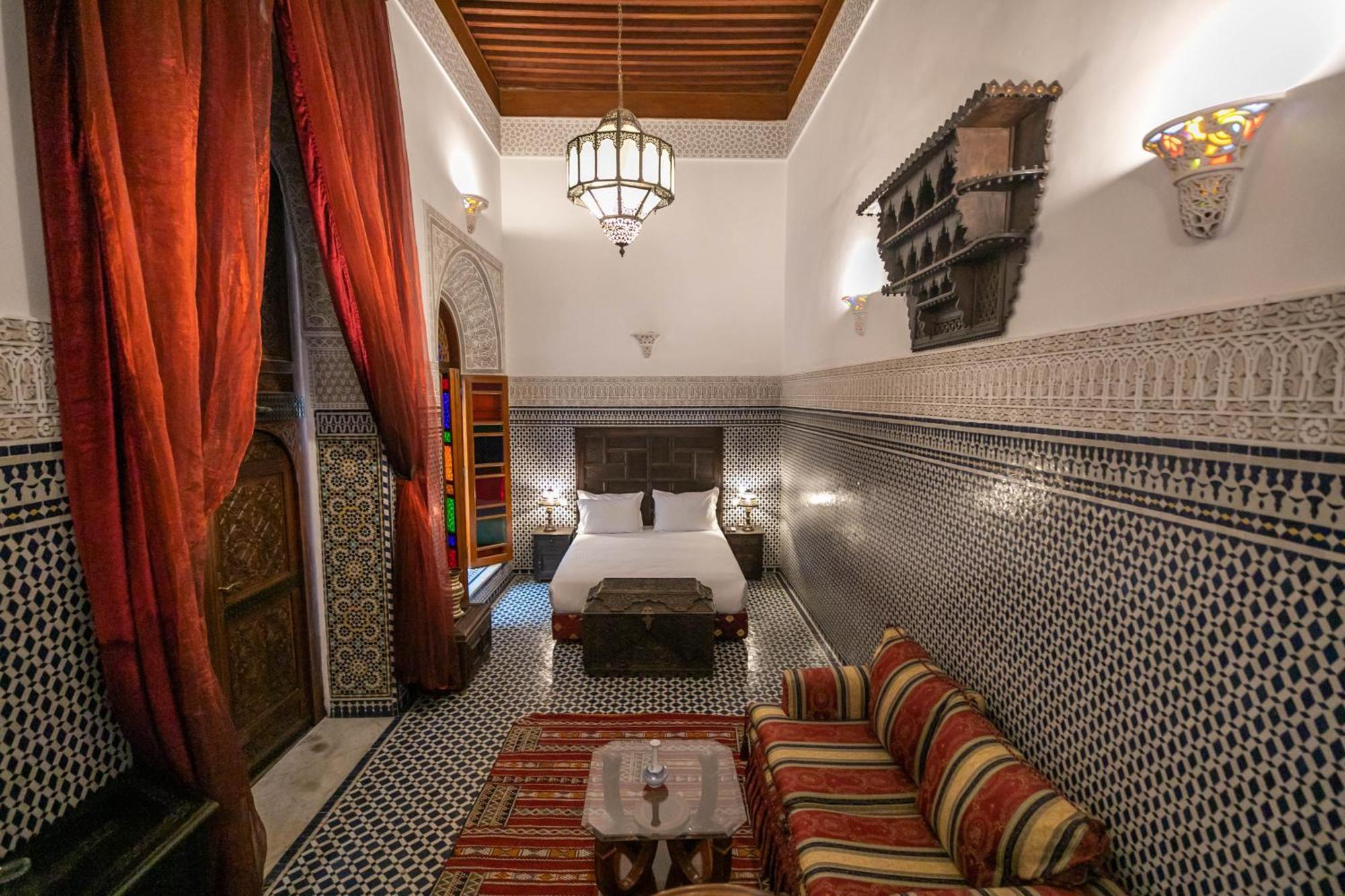 Riad La Perle De La Medina Fès Rom bilde