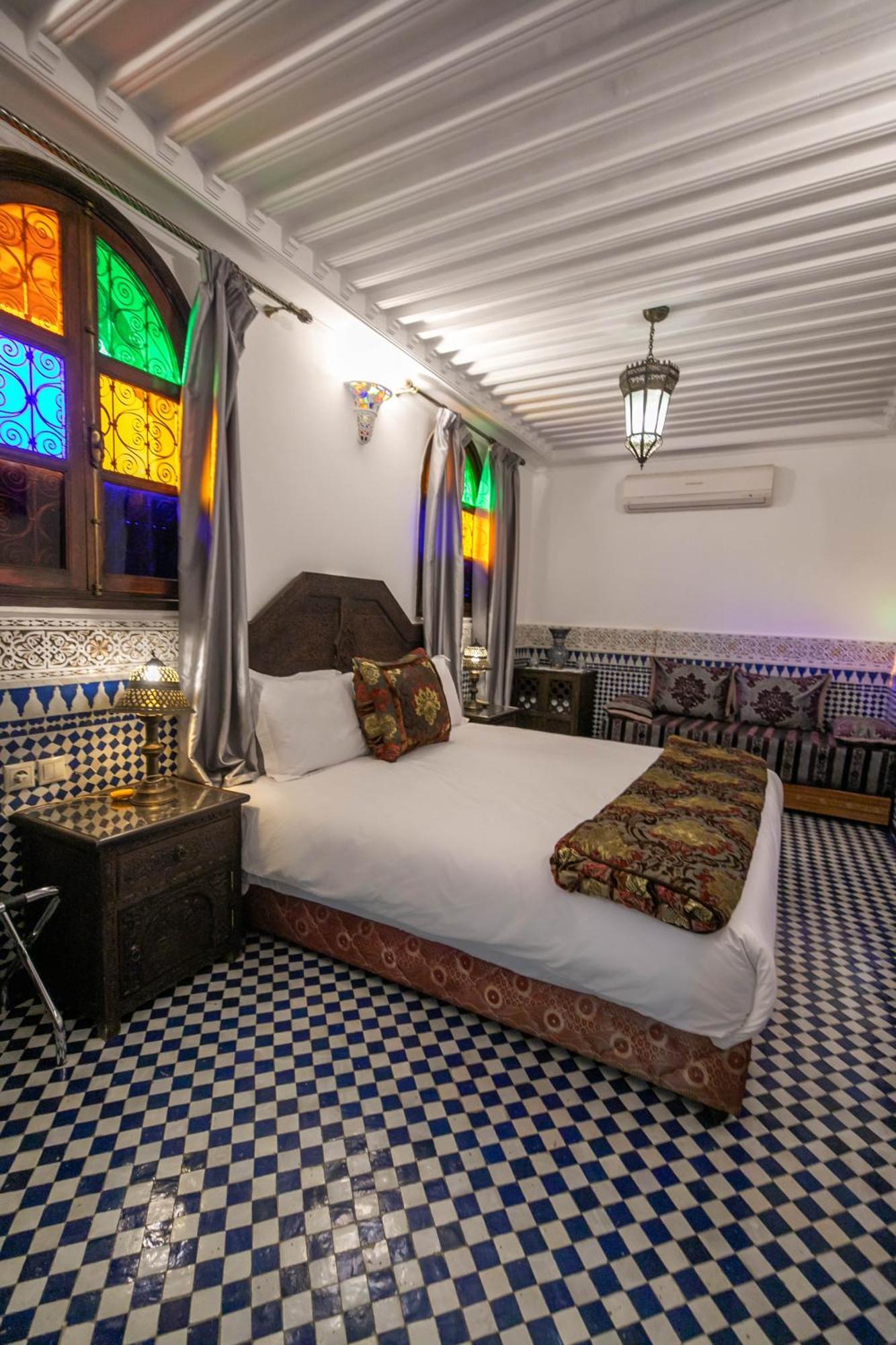 Riad La Perle De La Medina Fès Rom bilde